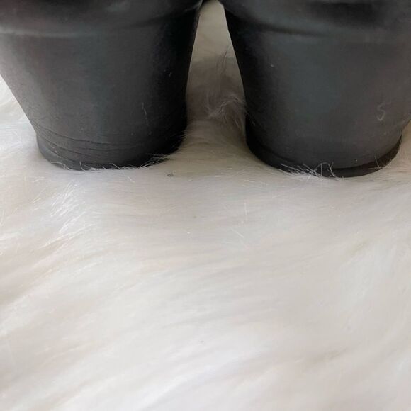 Skechers Memory Foam metallic gray and reptile prints straps wedge sandals SZ10 - Picture 5 of 11